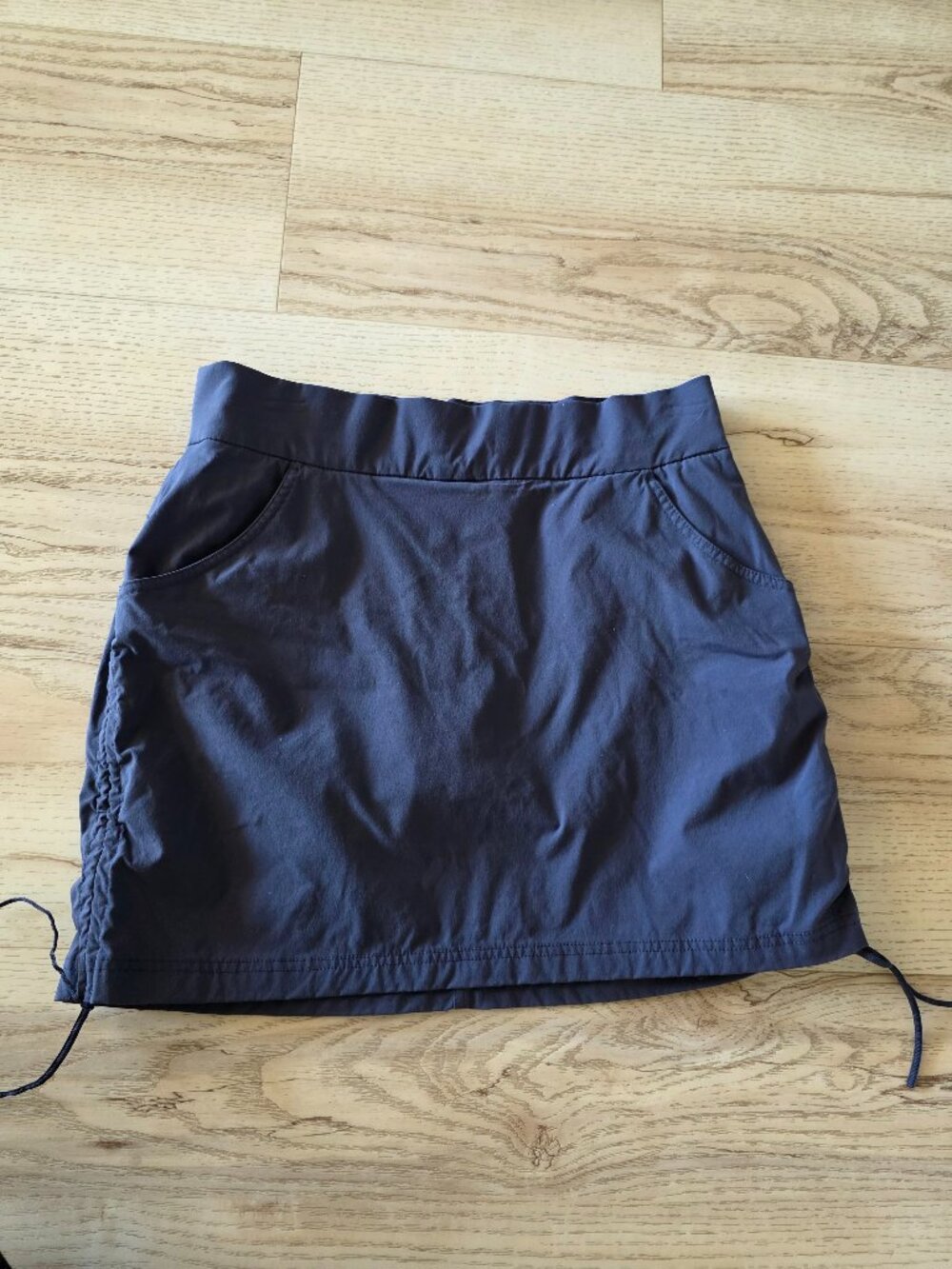 Columbia Anytime Casual Ruched Skort - Navy Blue Medium